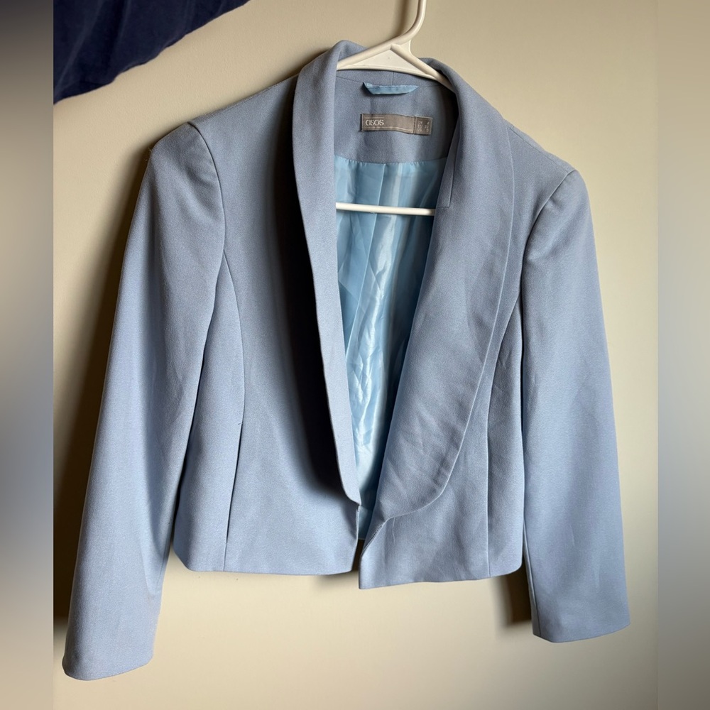 ASOS Sky Blue Blazer Sz 0